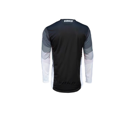 MX jersey YOKO TWO black/white/grey L [1]