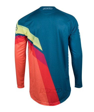 MX jersey YOKO VIILEE blue/ orange / yellow XL [1]