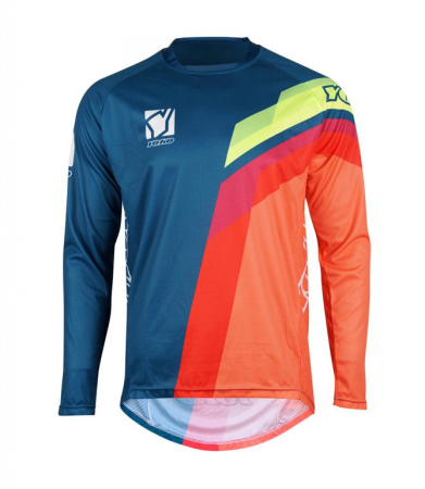 ECHIPAMENTE - MX jersey YOKO VIILEE blue/ orange / yellow XL