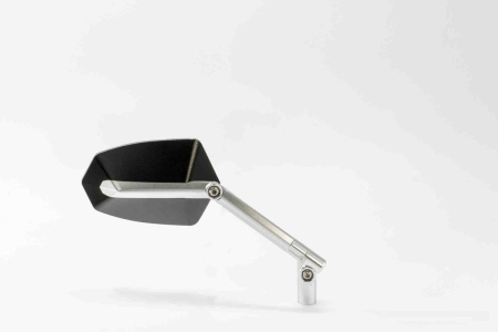 Oglinzi - Oglinda retrovizoare PUIG GT anodized aluminium / black dreapta