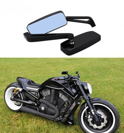Oglinzi moto aluminiu cruiser bobber chopper custom [6]