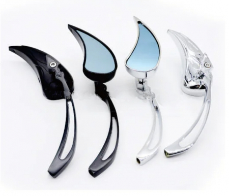 Oglinzi - Oglinzi moto aluminiu custom bobber chopper