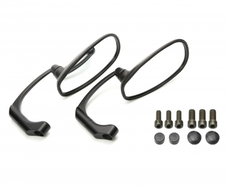 Oglinzi moto universale crom negre motocicleta [4]
