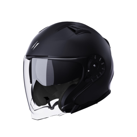 ECHIPAMENTE - Open face helmet STORMER RIVAL black matt XL