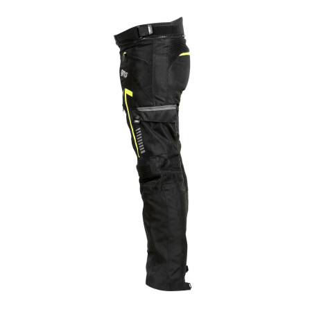 Pantaloni Moto GMS EVEREST black-anthracit-yellow 2XL [2]