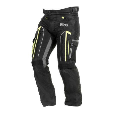 Pantaloni - Pantaloni Moto GMS EVEREST black-anthracit-yellow XS