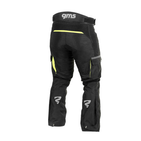 Pantaloni Moto GMS EVEREST black-anthracit-yellow 2XL [1]