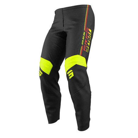 ECHIPAMENTE - Pantaloni Moto SHOT DRAW KID BLOCK neon yellow 04/05