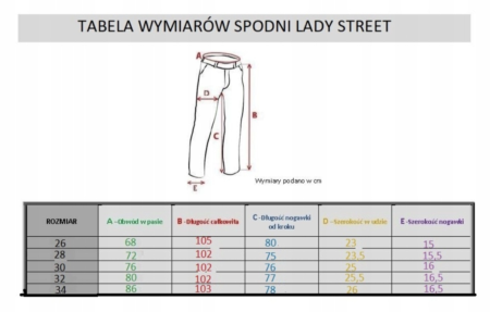 Pantaloni moto textili dama SM Racewear Cargo Lady - Urban/Touring - Protecții CE - Intarituri - Design casual, potriviti si pentru birou dama [2]