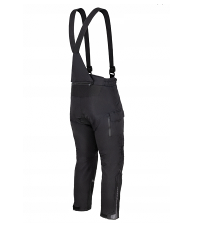 Pantaloni moto textili SM Racewear Defender - Barbati - 4 Sezoane - Impermeabili / Windproof - Protectii CE - Negru [1]