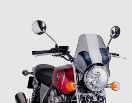 Parbriz moto Puig far rotund deflector vant [2]
