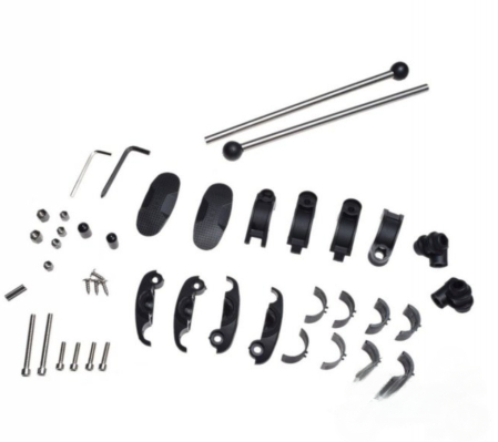 Parbriz moto touring 425mm transparent [2]