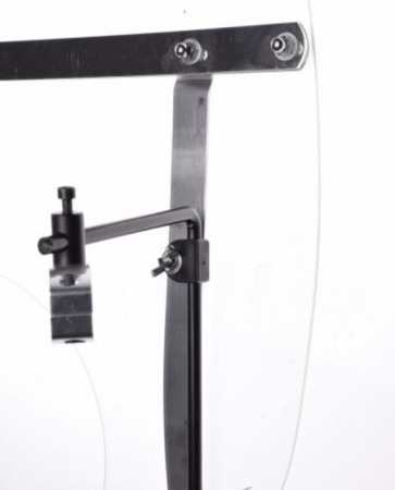 Parbriz moto universal cu suporti scuter pentru far rotund [2]