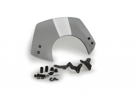 SUSPENSIE CADRU - Parbriz PUIG GTS Sport smoke pentru PIAGGIO/VESPA GTS 125 2007-2022, PIAGGIO/VESPA GTS 300 2008-2022