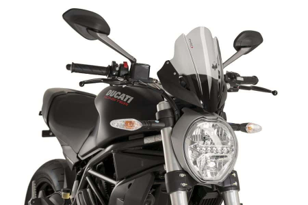 SUSPENSIE CADRU - Parbriz PUIG NEW. GEN TOURING smoke