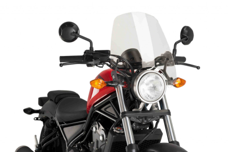 SUSPENSIE CADRU - Parbriz PUIG NEW. GEN TOURING transparent