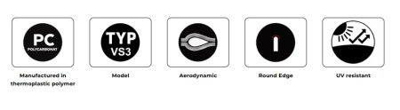 Parbriz PUIG RALLY transparent pentru YAMAHA XTZ 700 Tenere 700 2025-2026 [4]
