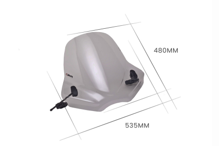 Parbriz PUIG TOURING II smoke [1]