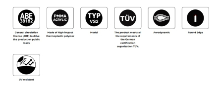 Parbriz PUIG TOURING smoke [1]