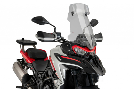SUSPENSIE CADRU - Parbriz PUIG TOURING WITH VISOR smoke