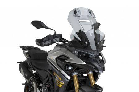 SUSPENSIE CADRU - Parbriz PUIG TOURING WITH VISOR smoke