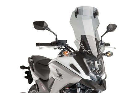 SUSPENSIE CADRU - Parbriz PUIG TOURING WITH VISOR smoke