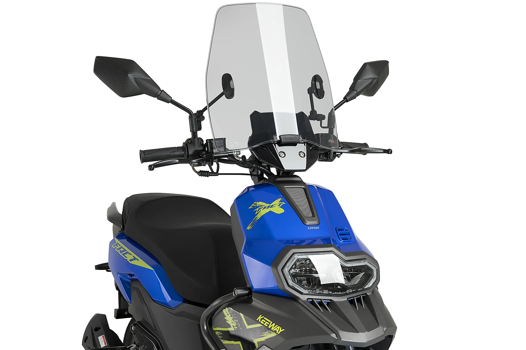 SUSPENSIE CADRU - Parbriz PUIG URBAN smoke pentru KEEWAY F-Act 50 2025-2026