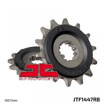 Pinion fata JT 14T, 520 rubber cushioned [1]