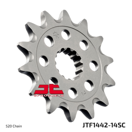 Pinion fata JT 14T, 520 Self Cleaning Lightweight [2]