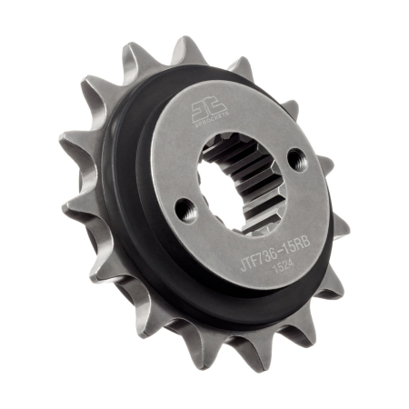Pinion fata JT 15T, 520 rubber cushioned [2]