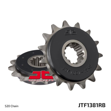 Pinion fata JT 15T, 520 rubber cushioned [1]
