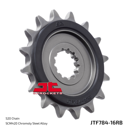 Pinion fata JT 16T, 520 rubber cushioned [2]