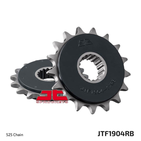 Pinion fata JT 17T, 525 rubber cushioned [2]