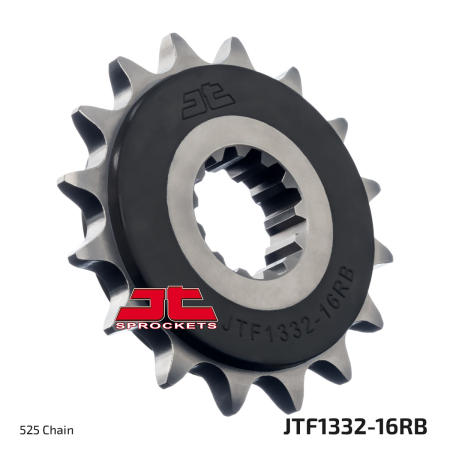 Pinion fata JT JTF 1332-16RB 16T, 525 rubber cushioned [2]