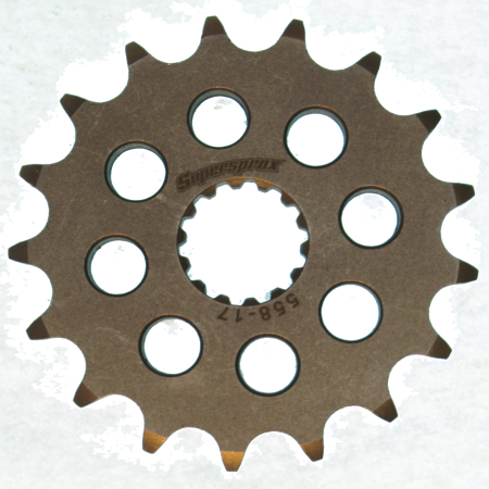 TRANSMISIE - Pinion fata SUPERSPROX 17T, 428