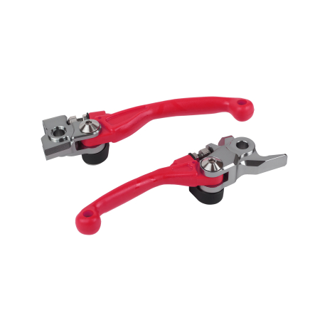SUSPENSIE CADRU - Pivot lever set POLISPORT Rosu