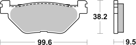 Placute de frana BREMBO [2]