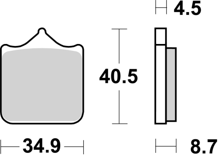 Placute de frana BREMBO [2]