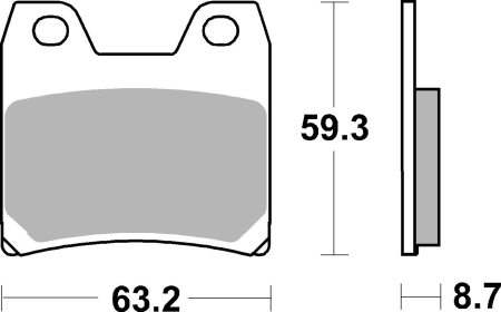 Placute de frana BREMBO [2]