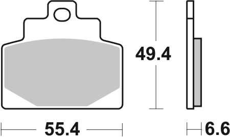 Placute de frana BREMBO [2]