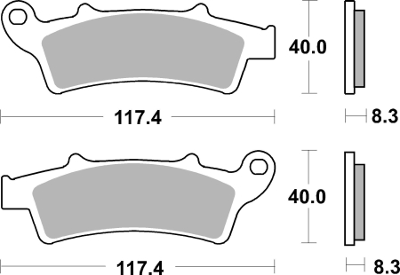 Placute de frana BREMBO [2]