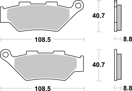 Placute de frana BREMBO [2]