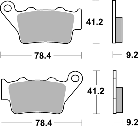 Placute de frana BREMBO [2]