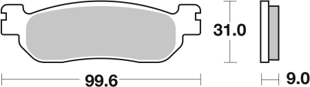 Placute de frana BREMBO [2]