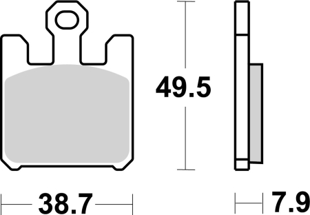 Placute de frana BREMBO [2]