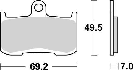 Placute de frana BREMBO [2]