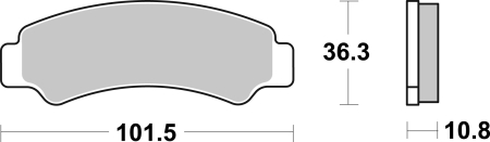 Placute de frana BREMBO [2]