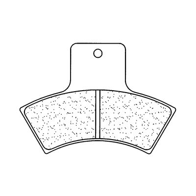 Placute frana - Placute de frana CL BRAKES ATV1
