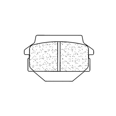 Placute de frana CL BRAKES ATV1 [1]