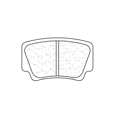 FRANA - Placute de frana CL BRAKES ATV1